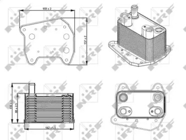 WILMINK GROUP wg1720017 -  масляный радиатор, двигательное масло